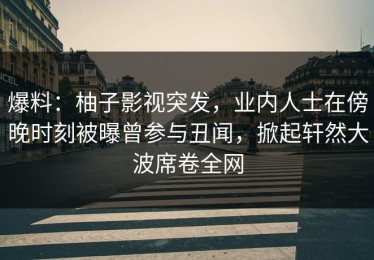 爆料：柚子影视突发，业内人士在傍晚时刻被曝曾参与丑闻，掀起轩然大波席卷全网